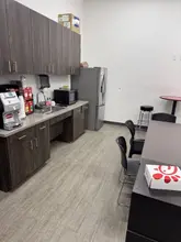 Cleaned breakroom and kitchen counters in a Dallas-Fort Worth workplace