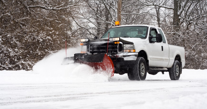 snow removal service and ice removal service in Dallas Fort Worth Texas.